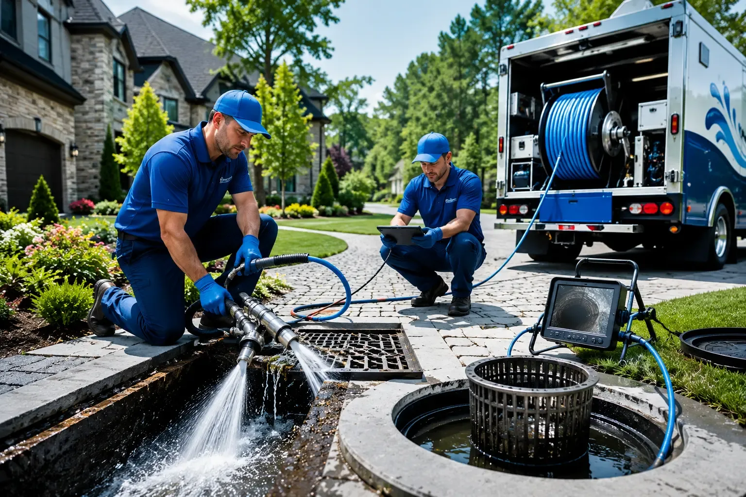 Local outdoor drain cleaning professionals in Dallas, WI