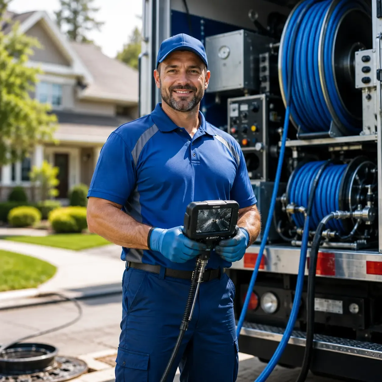 Local outdoor drain cleaning specialists in Dallas, WI